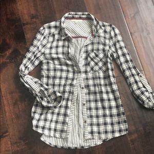 Cozy stylish flannel Top by 41Hawthorn